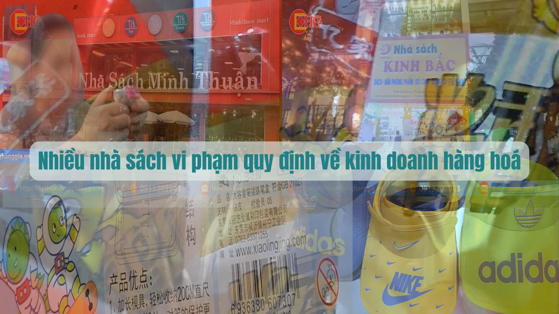 Hà Nội: Nhiều nhà sách vi phạm quy định về kinh doanh hàng hoá